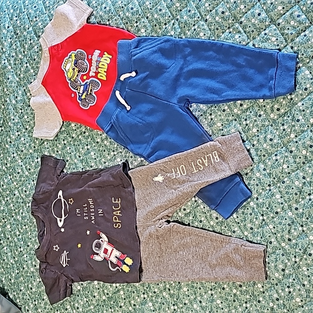3 for $10 👶 4 Piece Baby Boy Bundle 12 Months